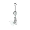 Gabe Moda Transfronteriza Europea y Americana Chica Estilo Moderno Diseño de Animal Luna Piercing para Ombligo Joyería