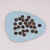 Colgante de aleación con letras inglesas y gotas de aceite de doble cara, hecho a mano, para pulsera, collar, ropa, accesorios de joyería
