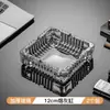 Elegante y lujoso, este cenicero de cristal engrosado es un complemento elegante y de alta gama para tu hogar u oficina.. Su creativo diseño de cristal evita que las cenizas se dispersen, lo que lo hace perfecto para usar en salas de estar y oficinas.