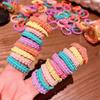 Accesorios para el cabello para niños, banda de goma para bebé que no daña el cabello, elástica, buena banda para el cabello pequeña para bebé, cuerda para atar para niñas, cuerda para el cabello para niñas pequeñas
