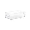 Caixa Organizadora Simples de Gaveta para Dormitório, Máscara, Cosméticos, Papelaria, Transparente, Portátil, Empilhável