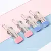 Clipe de secagem sem costura aço inoxidável à prova de vento prendedor de roupa fixo acessórios de cabide de clipe pequeno individual para uso doméstico