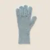 Guantes de Color Sólido 29% Lana de Conejo Mezclada para Mujer en Otoño e Invierno Pantalla Táctil Lana Tejidos de Cinco Dedos Cálidos