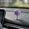 Figura de tiburón de boca grande de dibujos animados Adorno de decoración para pantalla de ordenador de coche Pantalla del salpicadero del coche Pequeño accesorio para coche