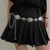Cadena Étnica de Múltiples Elementos Tallada Estilo Vintage Cadena de Cintura de Nicho de Alta Gama Moda Femenina Modificación de Cintura Tendencia