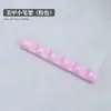 Soporte para bolígrafos de arte de uñas acrílico transparente soporte para bolígrafos color caramelo estante de almacenamiento para pinceles de bolígrafo para uñas bolígrafo de fototerapia estante para bolígrafos de cristal