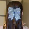 Pinza para el pelo de lazo completa de pedrería, estilo europeo y americano, muestra de fábrica, dropshipping