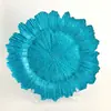 Plato de Vidrio con Forma de Copo de Nieve Estilo Europeo Charola para Restaurante Fiesta Banquete de Bodas Restaurante Occidental Decoración de Alta Gama