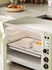 Cuenco pequeño de cerámica para cocinar al vapor con tapa, Olla pequeña para cocinar al vapor casera para verduras, carne y flan de huevo, Cuenco cuadrado pequeño para salsa y aperitivos