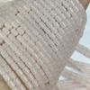 Cuentas tubulares de vidrio rosa de 4 x 6 pulgadas, cuentas de columna, cuentas cilíndricas para bricolaje, accesorios de ropa