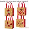 Oferta Especial Wff010 Caixa de Presente de Natal Luvas Decoração de Árvore de Natal Bola Calendário do Advento Bolsa Tote Não Tecida