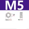 Tuerca Hexagonal de Acero Inoxidable 304 Tuerca Hexagonal de Acero Inoxidable 201 M2 M2.5 M4 M5 M6 M8 M10 M12-M36