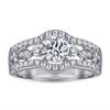 Anillo de Nuevo Estilo que No se Desvanece, Anillo de Nicho de Alta Gama, Anillo de Zirconia con Forma de Corazón Marqués a la Moda para Mujer, Anillo de Plata Esterlina S925