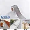 Pegatinas Engrosadas con Grano de Madera, Pegatinas de PVC Impermeables y a Prueba de Humedad Autoadhesivas para Rodapiés, Marcos de Puertas, Marcos de Ventanas y Renovación de Muebles del Hogar