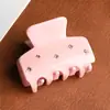 Pinza para el Cabello de Nicho Estilo Francés para Mujer, Pinza de Garra de Acetato con un Toque de Lujo, Diseño Exquisito y Sencillo, Pasador para la Parte Trasera de la Cabeza, Accesorio para el Cabello de Pinza de Tiburón