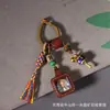 Nuevo Colgante para Teléfono Móvil Thangka Estilo Chino Zaki Lam Cinco Direcciones de la Riqueza, Llavero de Tendencia Nacional, Colgante para Bolso y Accesorio Decorativo