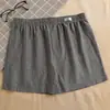Pantalones Cortos Casuales Sueltos para Hombre Rayados Arlo Sueltos Transpirables Ropa Interior de Verano Calzoncillos para Caminar Pantalones de Pijama para Casa