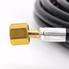 Tubo de Teste de Pressão de Nitrogênio para Ar Condicionado, Conexão de Teste com Manômetro de Nitrogênio de Alta Pressão