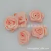 Rosa de Cinta de Poliéster de unos 2 cm Brotes Flores para Joyería Flores Hechas a Mano Accesorios para Ropa Accesorios para Juguetes