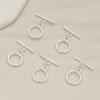 Cobre-banhado ouro real otbuckle 14K ouro envolto em cor de retenção em forma de O barra de corrente fechando fivela diy pulseira colar conexão acessórios joias