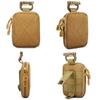 Riñonera Exterior Multifuncional Bolsa de Almacenamiento para Primeros Auxilios Portallaves Táctico Molle Bolsa para Herramientas EDC Bolsa Accesorios para Mochila