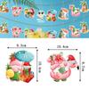 Colgantes Decorativos Navideños de Julio Transfronterizos de Australia Papá Noel Fiesta Hawaiana Colgantes Decorativos