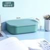 Caja de Almacenamiento de Escritorio con Tapa Cesta de Plástico para Almacenar Snacks Cajón para Juguetes y Miscelánea Cajón Tipo para Almacenamiento de Cosméticos