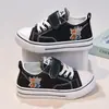 Zapatos de Lona de Dibujos Animados de Moda para Bebé Primavera y Otoño Suela Ligera y Suave Antideslizantes de Velcro Tenis Casuales para Niños y Niñas 2026
