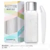Manicura diy resaltador corporal protección ambiental botella fábrica traje maquillaje de escenario brillo flash facial gel pintado lote