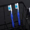 Fornecedor Fabrica Escovas de Dente Portáteis de Silicone Azuis para Uso Doméstico, Escovas de Dente Confortáveis com Cerdas Macias para Limpeza Oral Infantil
