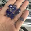 Cabujón ovalado de cristal natural de 10x14 mm, piedra suelta DIY, accesorios para joyería para pasadores de pelo, collares, pulseras, sombreros, anillos
