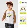 69.9 por Cualquier 3 Artículos Camiseta de Manga Larga para Niños Dudu Camiseta Básica de Otoño para Niños Ropa Infantil de Moda para Niñas