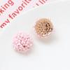 Parche de flores con cuentas de color macarrón, ideal para hacer tú mismo, joyería hecha a mano, pendientes, accesorios, material