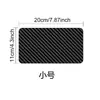 Herramienta de Teñido Frances con Patrón de Fibra de Carbono Paris Dyeing Foil Pad Cepillo Profesional de Salón para Teñir Pelo Herramienta de Tablero para Mechas