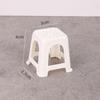 Casa de Juego Mini Taburete de Guangdong Silla Pequeña Artificial Modelo de Taburete Juguete de Comida Accesorios para Casa de Muñecas Escena en Miniatura