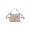 Bolso de Mano Cuadrado Pequeño Retro Moderno de Moda para Mujer, Color Sólido, Estilo de Alta Gama, Bolso Cruzado Grande Moderno para Viajar