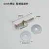 Varilla de sujeción para papel de lija alambre de lijado cabeza de flor varilla especial varilla de enlace de arena octagonal mango de sujeción de tela de esmeril varilla de papel de lija varilla de tornillo