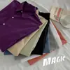 2021 Nueva camisa de manga corta para hombre estilo Hong Kong talla grande casual corte holgado ropa CY02