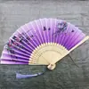 Abanico Plegable Estilo Chino Estilo Retro Portátil Dinastía Han Cheongsam Accesorios de Baile Venta al por Mayor Fotografía de Actuaciones Escenario Puesto Callejero