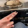 Pendientes de Plata con Lazo y Circonita, Pendientes Minimalistas Estilo Coreano Ins, Pendientes de Lujo Ligero de Gama Alta con un Diseño Único