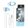 Em Estoque Fones de Ouvido com Fio 3.5mm Plug Direto Fones de Ouvido Intra-auriculares com Controle Remoto e Microfone Fones de Ouvido Universais para Celular Venda por Atacado
