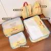 Bolsa de almacenamiento para viajes, bolsa de equipaje, ropa, ropa interior, bolsa de embalaje portátil, ropa personal, bolsa organizadora de viaje