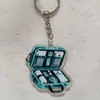 Llavero Colgante de Pascua Médico Acrílico Decoración de Oficina Festiva Diseño Gráfico Kit de Primeros Auxilios Impresión