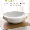 Louça de Porcelana Fina de Tangshan Balde Prato Tigela Chinesa Prato Prato Louça de Porcelana Branca Doméstica Nova Sensação Cerâmica