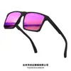 Nuevas Gafas de Sol Deportivas Polarizadas para Hombre y Mujer para Exteriores, Gafas Cuadradas Coloridas de Moda, Gafas de Sol para Ciclismo y Conducir