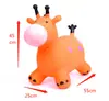 Juguete inflable de PVC para niños de fábrica, caballo saltarín musical, extra grande, engrosado, monta poni, ciervo saltarín, comercio exterior, venta al por mayor