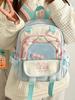 Japonês Ins Estilo Nicho Mochila de Viagem Pequena Feminina Estudante Universitário Leve Bolsa de Múmia Mini Mochila Pequena Bolsa Escolar