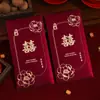 Sobre Rojo con el Carácter de Felicidad, Sobre Rojo para la Ceremonia de Bloqueo de Puerta de Boda, Sobre Rojo para Cambiar Títulos, Regalo de Boda para la Ceremonia de Recogida, Sobre Rojo para Regalo de Agradecimiento, Sobre Rojo para Recién Casados con Mil Yuan