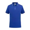 Camisa Polo de Seda de Hielo y Algodón de Gama Alta Ropa de Trabajo Logo Grupo Empresarial Corporativo Camisa Cultural Camiseta de Manga Corta Ropa de Trabajo