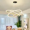 Lámpara de araña para sala de estar Nueva escandinava Lujo accesible Atmósfera estrellada Lámpara para hogar y restaurante LED moderno minimalista para dormitorio